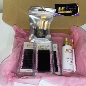 Brand New HMF Beauty Easy Fanning Lash Kit, Fusion Lash